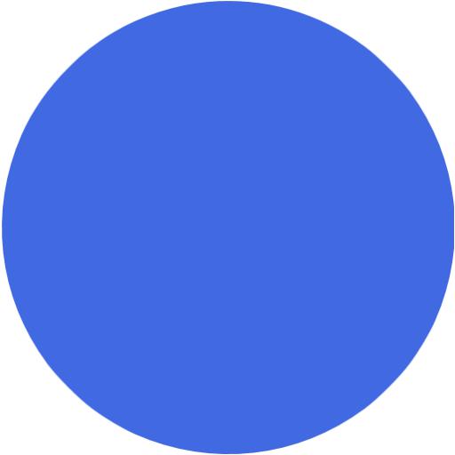 Blue Circle Icon Transparent