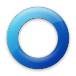 Blue Circle Icon