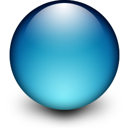Blue Circle with Transparent Background Blue Circle with Transparent Background