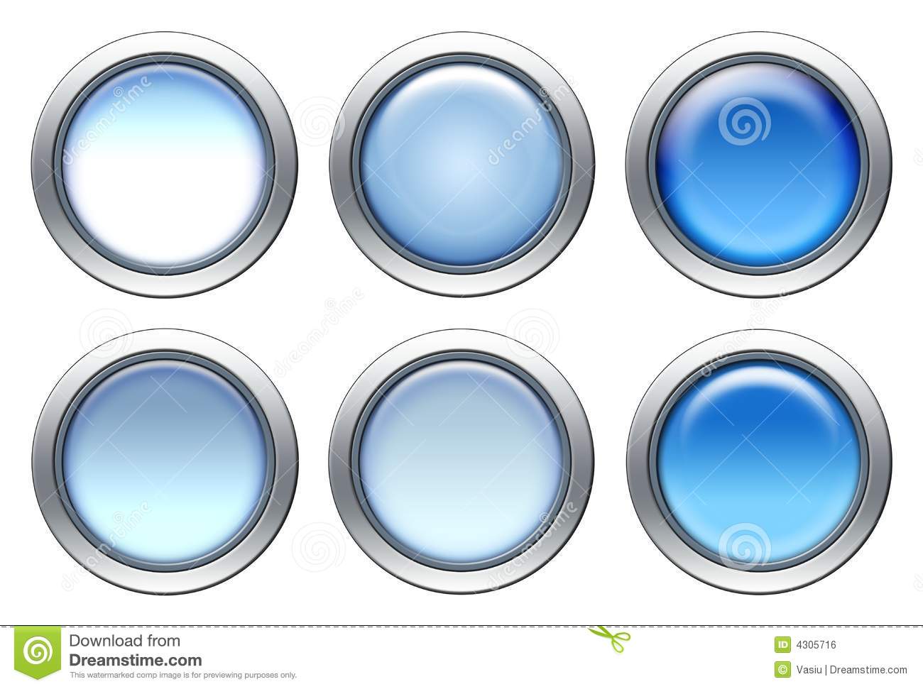 Blue Icon Set