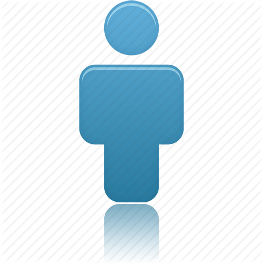 Blue Profile Icon