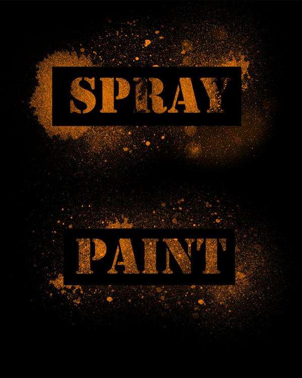 Brush Photoshop Spray-Paint