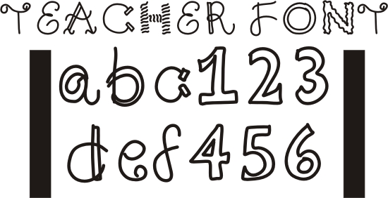 8 Different Number Fonts Images