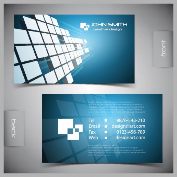 Business Card Vector Free Download