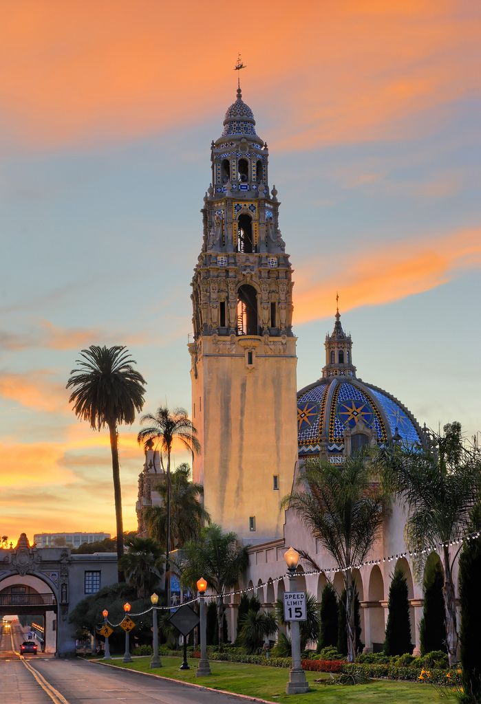 California Tower Balboa Park San Diego