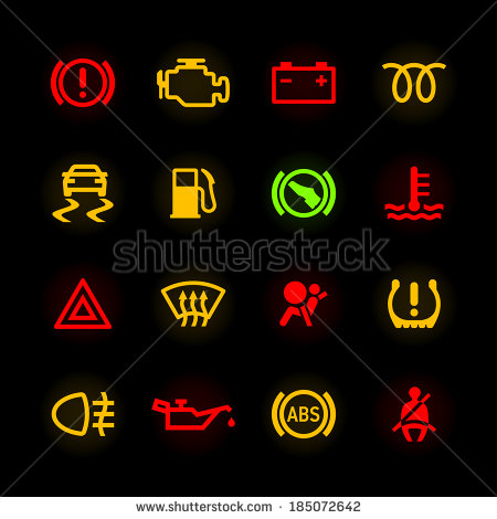 Car Dashboard Icons