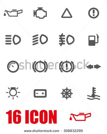 Car Dashboard Warning Icon