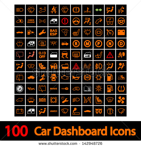 Car Dashboard Warning Icon