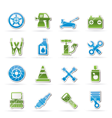 Car Repair Icon Vector