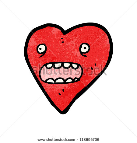 Cartoon Hearts with Faces