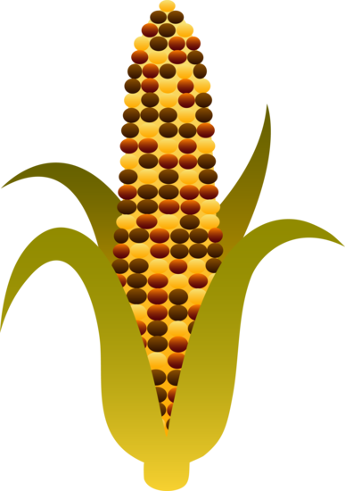 Cartoon Indian Corn Clip Art