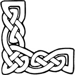 Celtic Knot Border Corner Designs