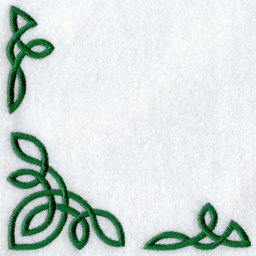 Celtic Knot Border Corner Designs