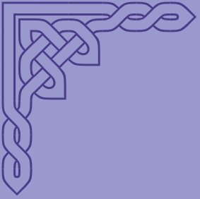 Celtic Knot Border Corner Designs