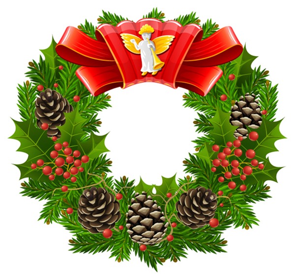 Christmas Wreath Vector