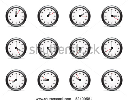 Clock Icon Vector Clock Icon Vector