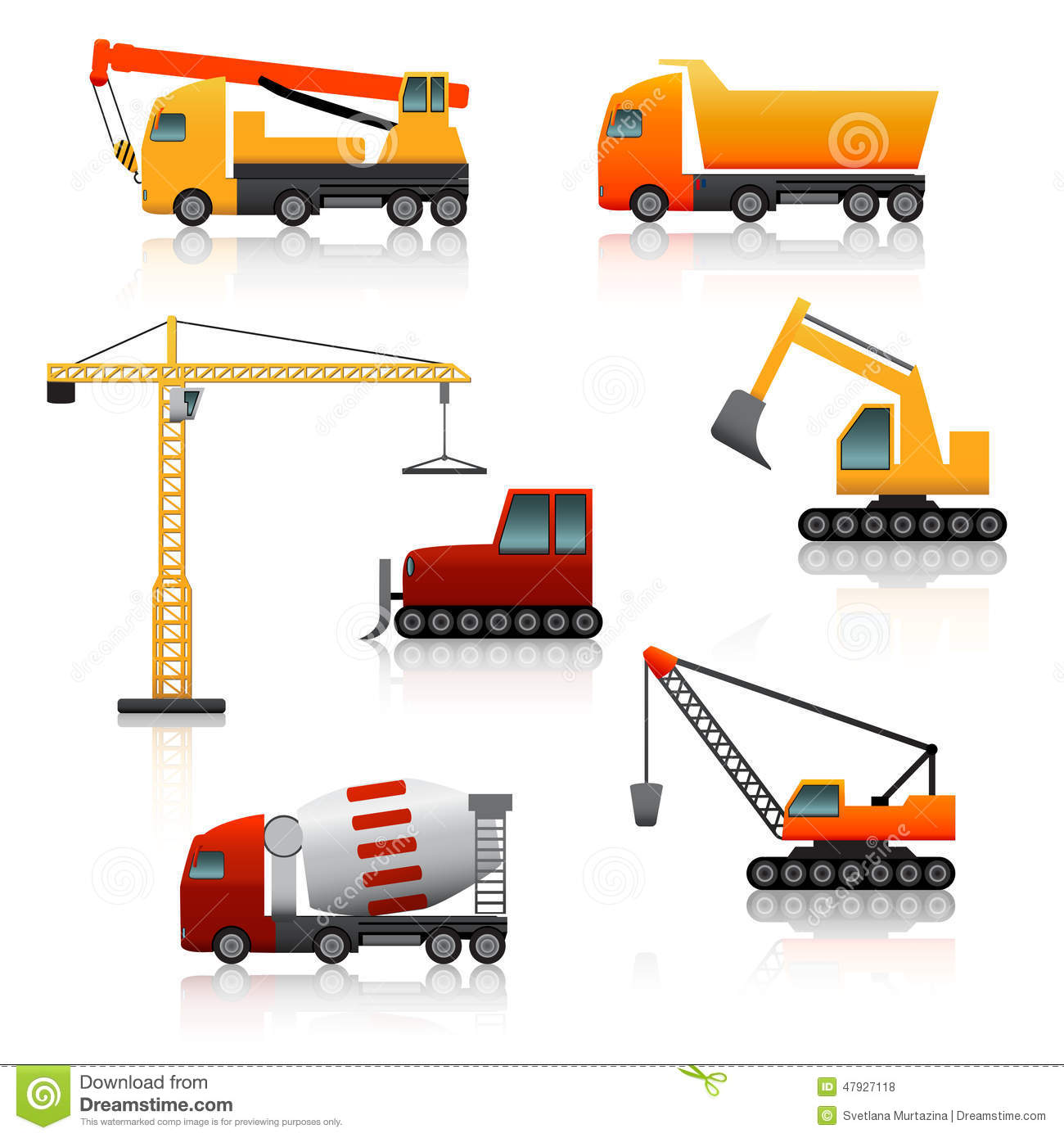 Construction Equipment Icons