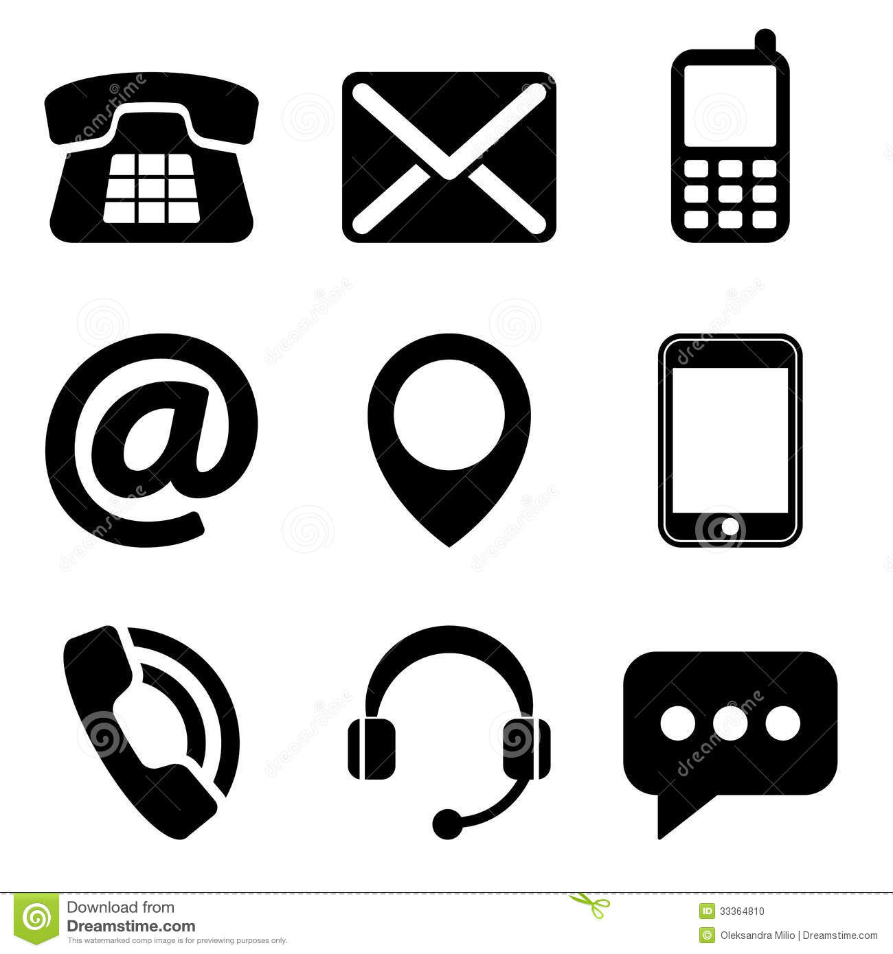 Contact Us Icons Free