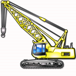 Crawler Crane Icon