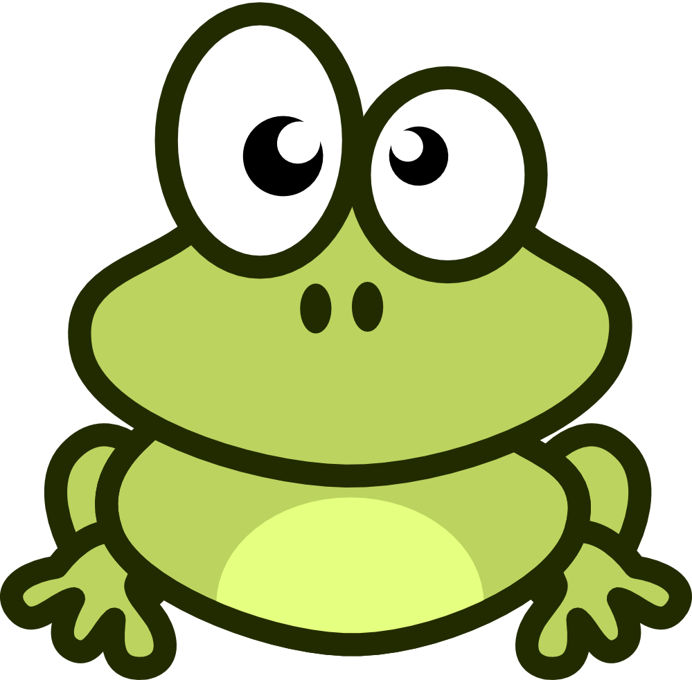 Cute Cartoon Frog Clip Art
