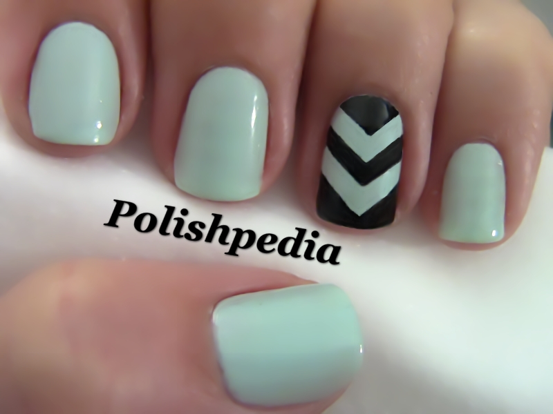 Cute Chevron Nail Designs Cute Chevron Nail Designs