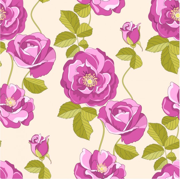 Design Flower Vector Pattern