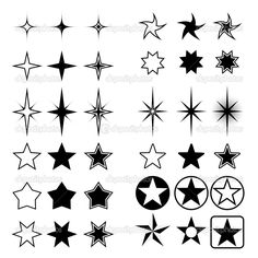 Different Types of Star Shapes