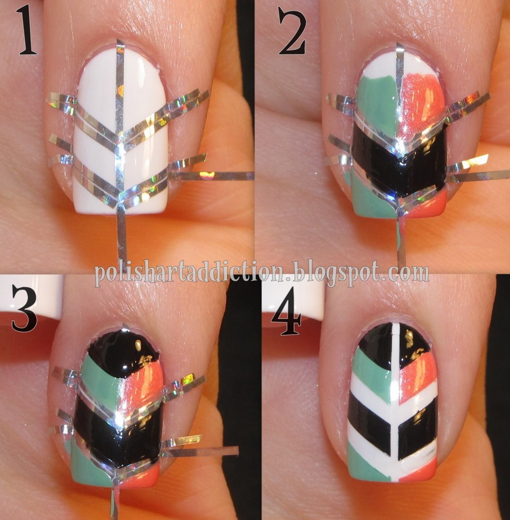 14 Homemade Easy Nail Designs Images