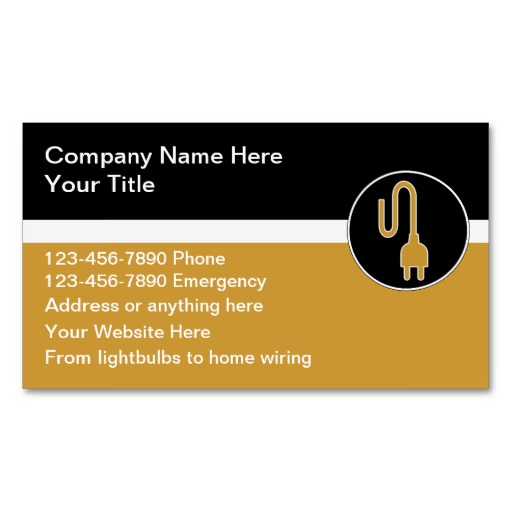 Electrician Business Card