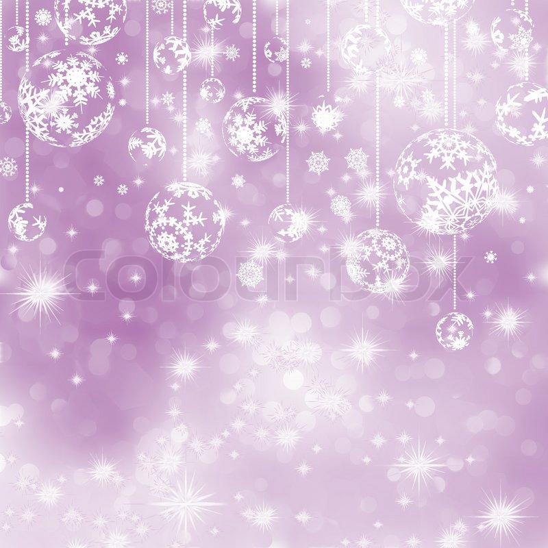 Elegant Purple Christmas