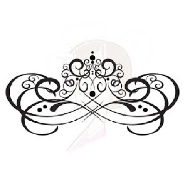 Elegant Swirl Designs Clip Art