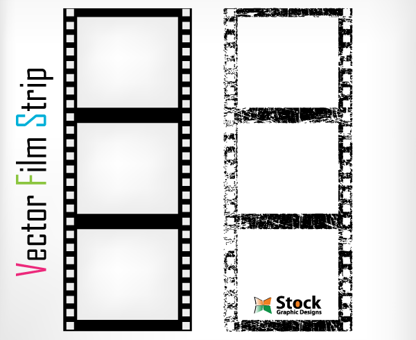 Film Strip Vector Art