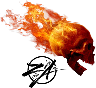 Fire Flames Skull PNG