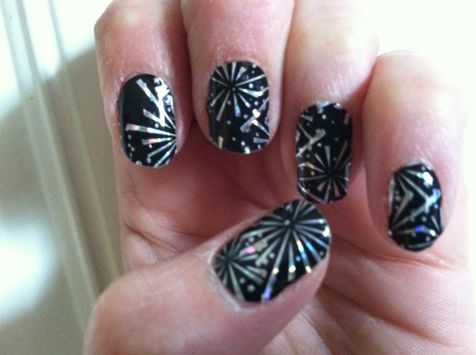 Firework Nail Designs