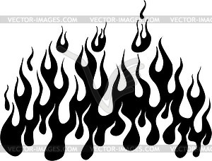 Flame Clip Art Black and White Flame Clip Art Black and White