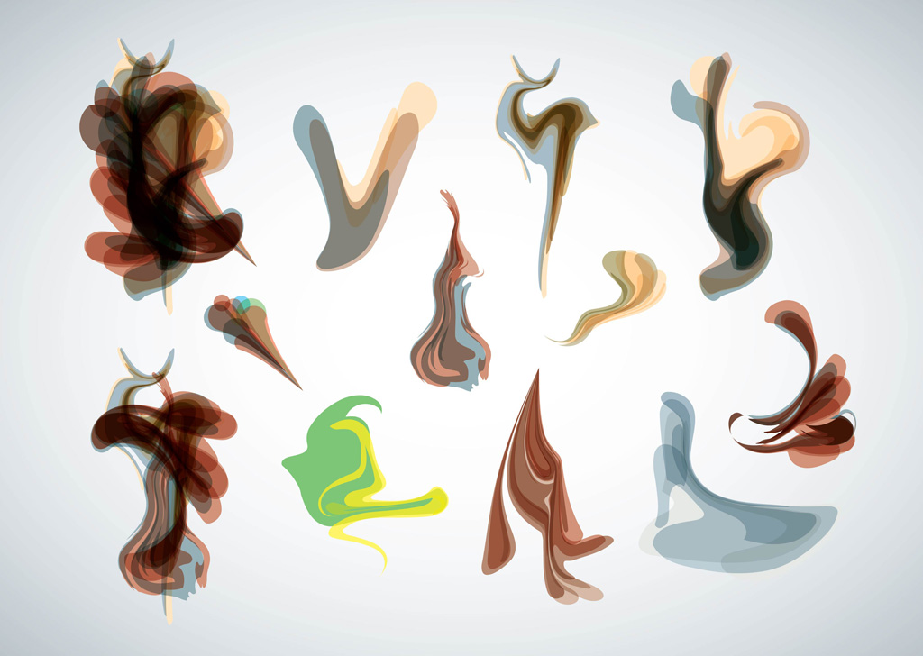Free Abstract Vector Shapes Free Abstract Vector Shapes
