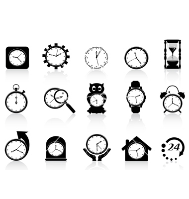 Free Clock Icon Vector Free Clock Icon Vector