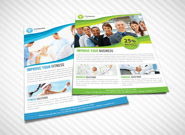 Free Flyer Mockup PSD Free Flyer Mockup PSD