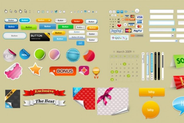 Free Icons Web Design Buttons