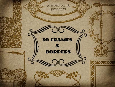 Free Photoshop Brushes Frames and Borders