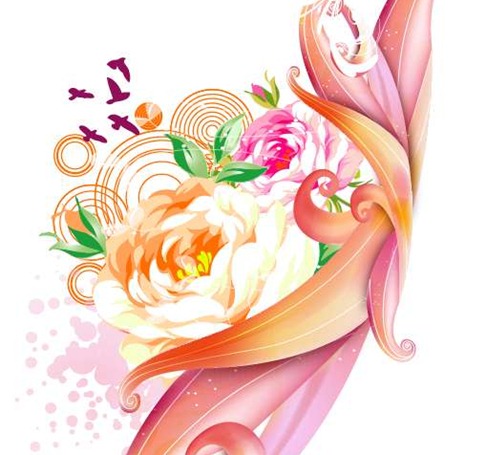 Free Pink Rose Graphic Design