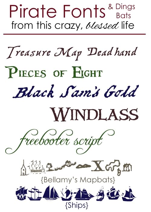 Free Pirate Fonts