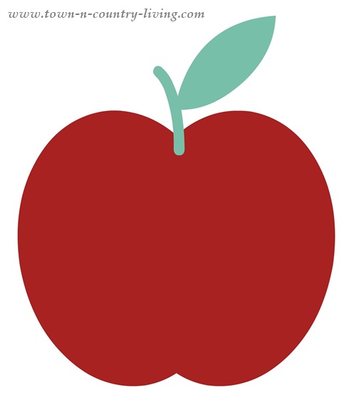 Free Printable Apple Template