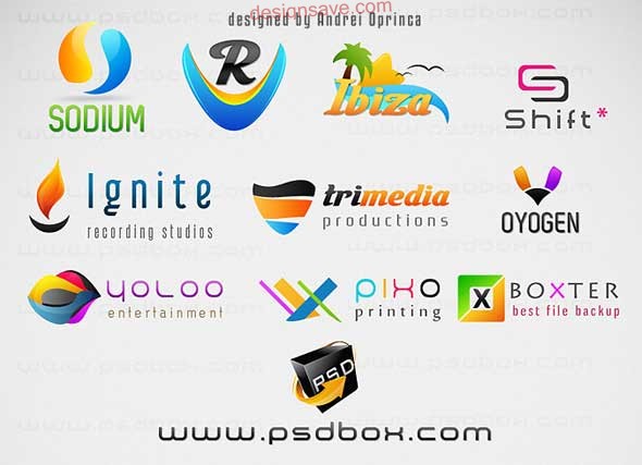 Free PSD Logo Templates Free PSD Logo Templates