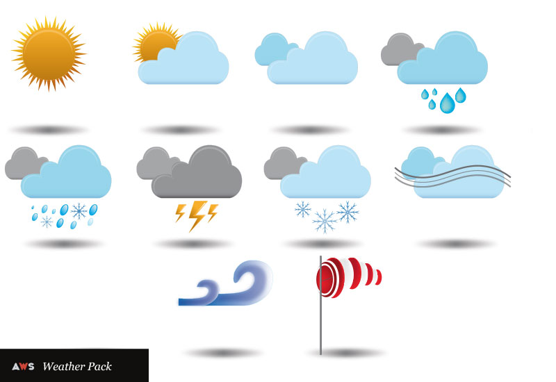 Free Vector Weather Icons
