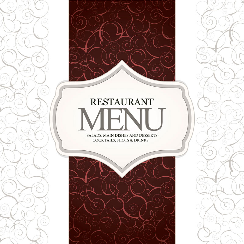 French Restaurant Menu Cover