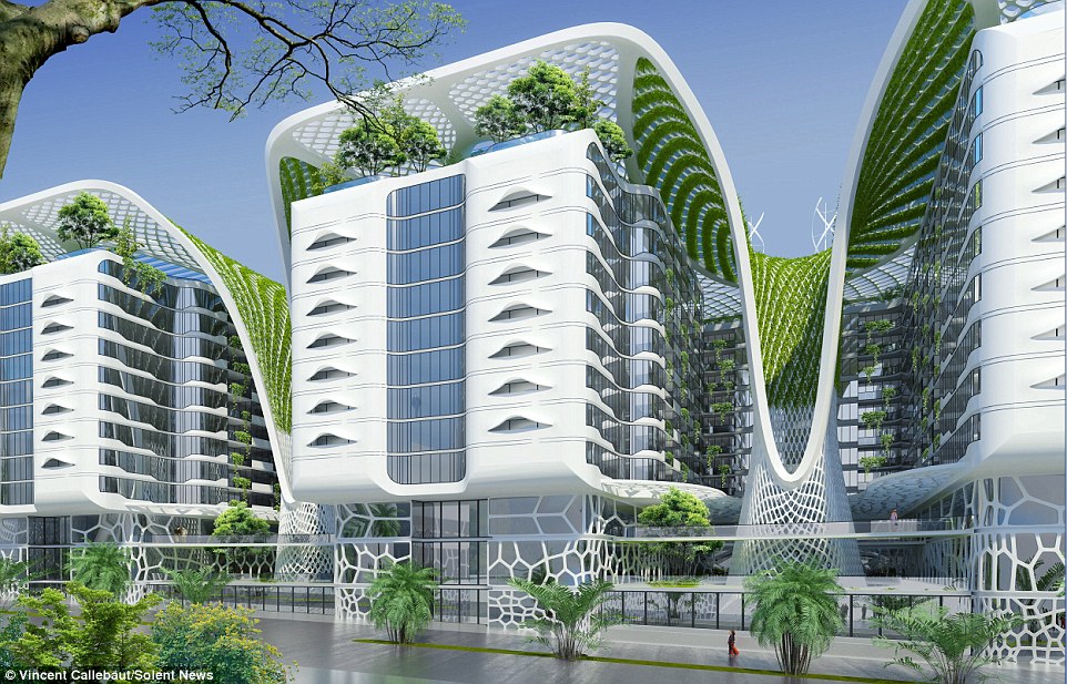 Futuristic Eco Buildings
