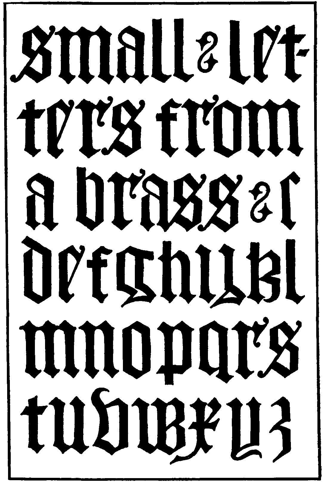 German Letter Gothic Font