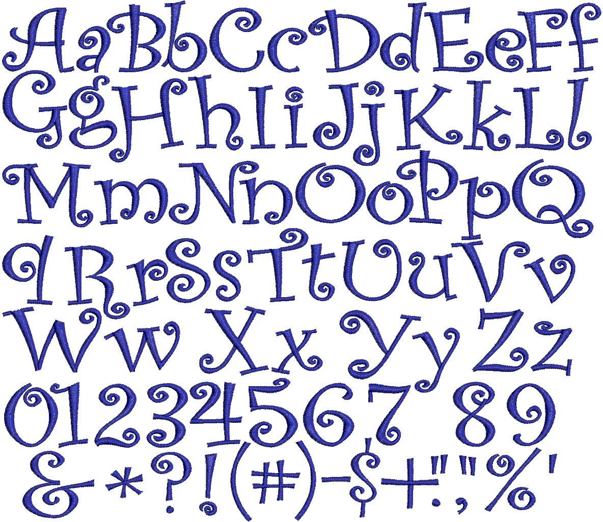 Girly Alphabet Fonts Girly Alphabet Fonts