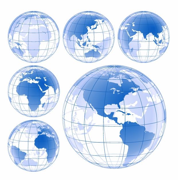 Globe Vector Free Download